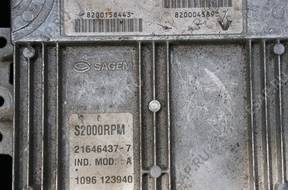БЛОК УПРАВЛЕНИЯ   RENAUT S2000 год,PM    8200045893