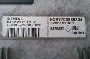 БЛОК УПРАВЛЕНИЯ reno megane scenic  s105300103 b БЕЗ ИММОБИЛАЙЗЕРА