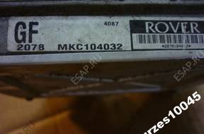 БЛОК УПРАВЛЕНИЯ   ROVER 200 1.6 16V MKC104032