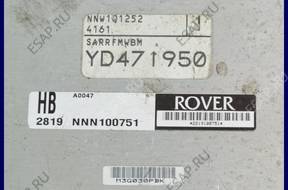 БЛОК УПРАВЛЕНИЯ ROVER 25 1.4 NNN100751 HB YD471950