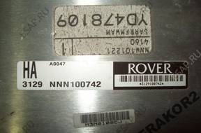 БЛОК УПРАВЛЕНИЯ   ROVER 25 1.4  NNW101221