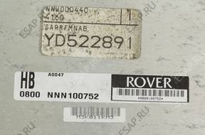 БЛОК УПРАВЛЕНИЯ   ROVER 25 YD52289 NNN100752