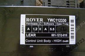 БЛОК УПРАВЛЕНИЯ   ROVER 75 YWC112330 601-1212-010