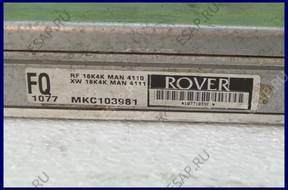 БЛОК УПРАВЛЕНИЯ ROVER MG ZR F VVC K-SERIES 1.8 MKC103981