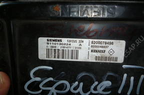 БЛОК УПРАВЛЕНИЯ S110130224 A SIRIUS 32N 8200078496 ESPACE