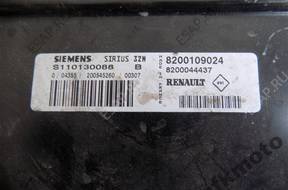 БЛОК УПРАВЛЕНИЯ S11013088B 8200109024 KANGOO CLIO 1.4 16V