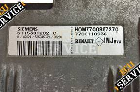 БЛОК УПРАВЛЕНИЯ S115301202C 7700867270  PLUG&PLAY