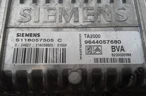 БЛОК УПРАВЛЕНИЯ   S118057505C ---- K9