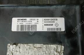 БЛОК УПРАВЛЕНИЯ   S118301104A 2.0B 1.6V SCENIC