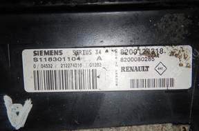 БЛОК УПРАВЛЕНИЯ S118301104A   ДВИГАТЕЛЕМ RENAULT