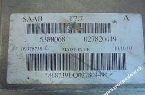 БЛОК УПРАВЛЕНИЯ   SAAB 9-3 93 5169958 027820449