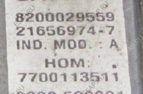 БЛОК УПРАВЛЕНИЯ SAFIR 2 RENAULT CLIO II 1.2 8200029559
