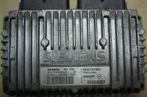 БЛОК УПРАВЛЕНИЯ   SCENIC 1.6 16v S105280024C 2002 год