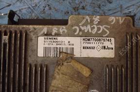 БЛОК УПРАВЛЕНИЯ SCENIC I 1.6 8V   S115300121B