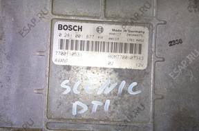 БЛОК УПРАВЛЕНИЯ SCENIC I LIFT DTI 02800877 77001053 BOSCH