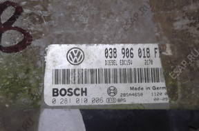 БЛОК УПРАВЛЕНИЯ seat 038906018FB, 0281010006