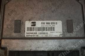 БЛОК УПРАВЛЕНИЯ SEAT 03E906033D 5WP4012105-
