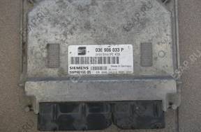 БЛОК УПРАВЛЕНИЯ SEAT   03E906033P,5WP40196 05