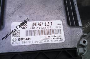 БЛОК УПРАВЛЕНИЯ SEAT 1.8TFSI 1P0907115P 0261S04319