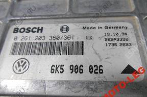 БЛОК УПРАВЛЕНИЯ SEAT IBIZA 1.4 0261203360/361 6K5906026