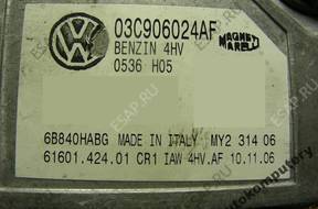 БЛОК УПРАВЛЕНИЯ SEAT IBIZA 1.4 03c906024af iaw4hv.af +PIN