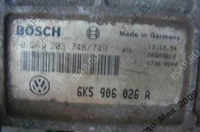 БЛОК УПРАВЛЕНИЯ Seat Ibiza 1995 год.1.4 i 645906026A BOSCH