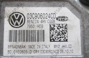 БЛОК УПРАВЛЕНИЯ SEAT IBIZA IV 1.4 БЕНЗИН 03C906024CD