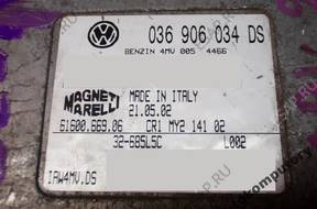 БЛОК УПРАВЛЕНИЯ SEAT LEON 036906034ds iaw4mv.ds +PIN