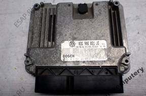 БЛОК УПРАВЛЕНИЯ SEAT LEON 03g906021je 0281013621 БЕЗ КОДА