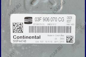 БЛОК УПРАВЛЕНИЯ   SEAT LEON 1.2 TSI 03F906070CG