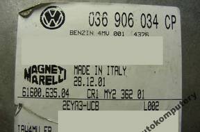 БЛОК УПРАВЛЕНИЯ SEAT LEON 1.6 036906034cp iaw4mv.fb + PIN