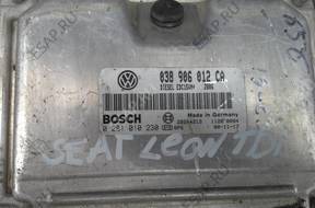 БЛОК УПРАВЛЕНИЯ Seat leon 1.9 tdi   ВПРЫСКОМ ТОПЛИВА