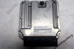 БЛОК УПРАВЛЕНИЯ SEAT LEON 1p0907115c 0261s02337 +PIN