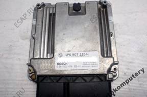 БЛОК УПРАВЛЕНИЯ SEAT LEON 2.0 1p0907115h 0261s02476 +PIN