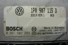 БЛОК УПРАВЛЕНИЯ SEAT LEON 2.0TFSI 1p0907115d 0261s02289