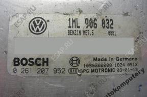 БЛОК УПРАВЛЕНИЯ SEAT LEON CUPRA 1.8 1ml906032 0261207952