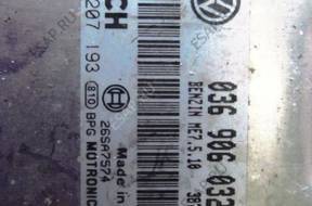БЛОК УПРАВЛЕНИЯ  SEAT LEON I 1,4 16V 2001-2006 год,