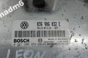 БЛОК УПРАВЛЕНИЯ SEAT LEON I 1.4 16V 01   ДВИГАТЕЛЕМ