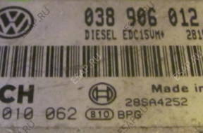 БЛОК УПРАВЛЕНИЯ SEAT LEON TOLEDO 1.9 TDI 038906012AT