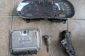 БЛОК УПРАВЛЕНИЯ SEAT LEON ЗАМОК ЗАЖИГАНИЯ ПАНЕЛЬ ПРИБОРОВ