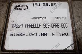 БЛОК УПРАВЛЕНИЯ SEAT MARBELLA 0.9 БЕНЗИН iawg5.sf