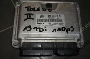 БЛОК УПРАВЛЕНИЯ SEAT TOLEDO 2 1.9 TDI 038906012FK --