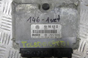 БЛОК УПРАВЛЕНИЯ SEAT TOLEDO   ДВИГАТЕЛЕМ 06A906018GD