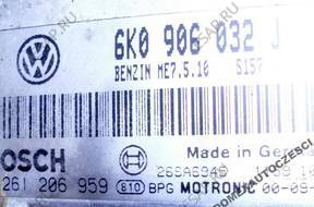 БЛОК УПРАВЛЕНИЯ SEAT VW   6K0906032J 0261206959