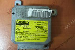 БЛОК УПРАВЛЕНИЯ СЕНСОР AIRBAG CITROEN 550740900