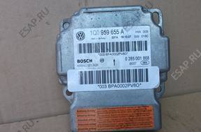 БЛОК УПРАВЛЕНИЯ   СЕНСОР AirBag EOS 1Q0959655A 2007 год