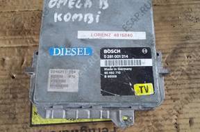 БЛОК УПРАВЛЕНИЯ SEROWNIK OPEL OMEGA 0281001214 90492710