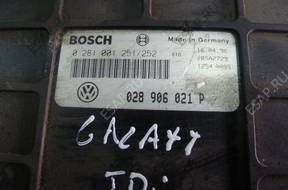 БЛОК УПРАВЛЕНИЯ   SHARAN GALAXY 1.9 TDI 028906021