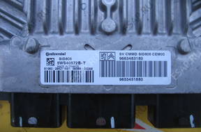 БЛОК УПРАВЛЕНИЯ SID 806 5WS40572B-T Citroen C2 C3 Peugeot
