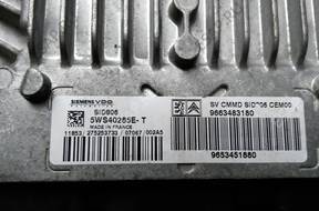 БЛОК УПРАВЛЕНИЯ SID 806  9663483180 5WS40285E-T